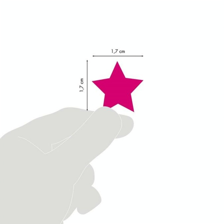 Gommettes Initial Étoiles Multicolores - Maildor - Rougier et Plé