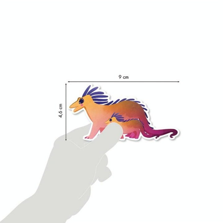 Stickers repositionnables Stick Story Dinosaures - Maildor - Rougier et Plé