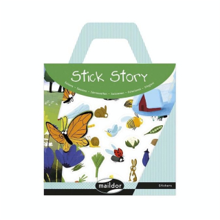 Stickers repositionnables Stick Story Les saisons - Maildor - Rougier et Plé
