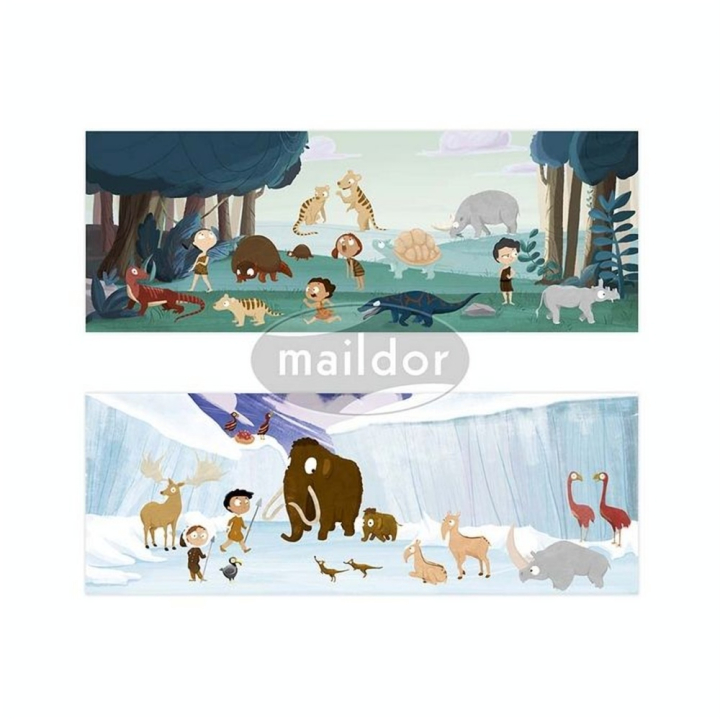 Stickers repositionnables Stick Story Préhistoire - Maildor - Rougier et Plé