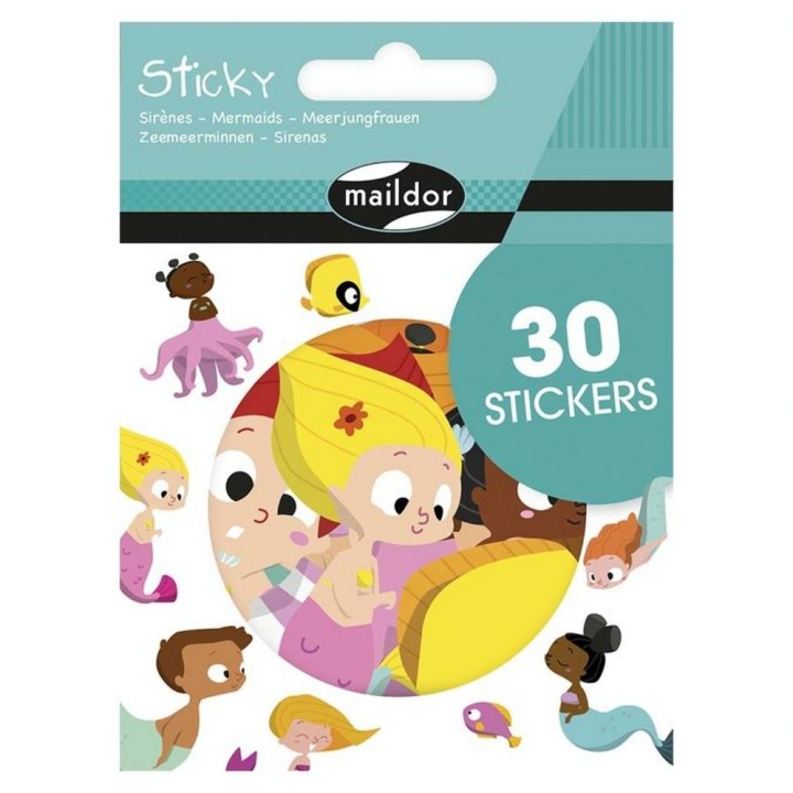 Gommettes Sticky Sirènes - Maildor - Rougier et Plé