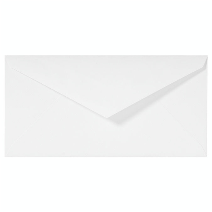 Enveloppes doublées Vergé de France 110 x 220 mm 100 g/m² 25 pcs - G. Lalo - Rougier et Plé
