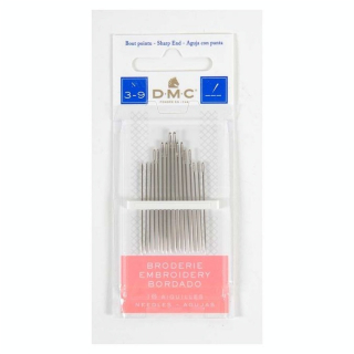 Aiguille à Broder n°3 à 9 - 16 pcs - DMC - Rougier et Plé
