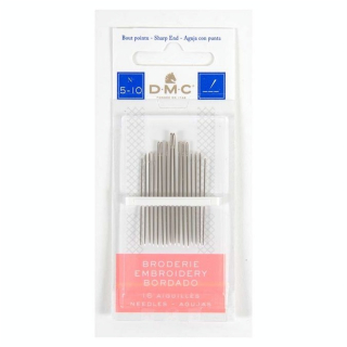 Aiguille à Broder n°5 à 10 - 16 pcs - DMC - Rougier et Plé