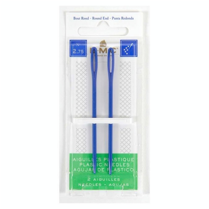 Aiguilles en plastique n°2,75 - 2 pcs - DMC - Rougier et Plé