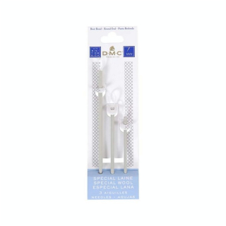 Aiguille à laine 3 pcs - DMC - Rougier et Plé