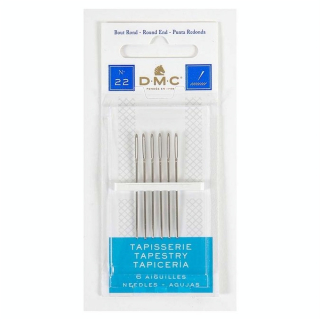 Aiguille à tapisserie n°22 - 6 pcs - DMC - Rougier et Plé