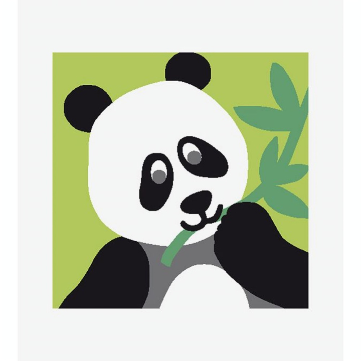 Kit Tapisserie 15 x 15 cm Le Panda - DMC - Rougier et Plé