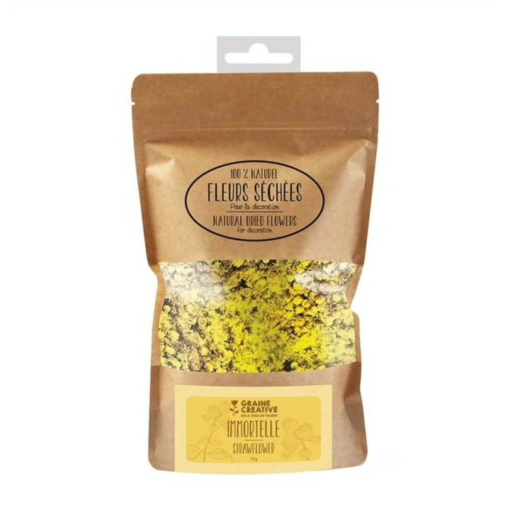 Fleurs séchées Déco 15 g Immortelle - Graine Créative - Rougier et Plé