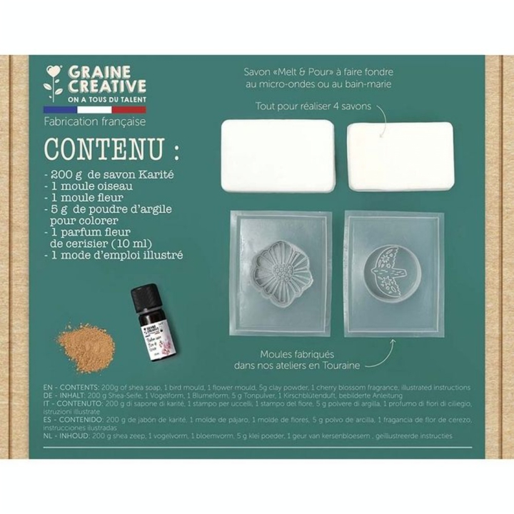 Kit DIY Savons au Karité - Graine Créative - Rougier et Plé