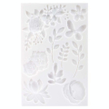 Moule silicone 13 x 20 cm Floral - Graine Créative - Rougier et Plé