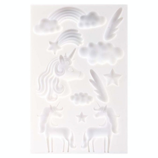 Moule Silicone 13 x 20 cm Licorne - Graine Créative - Rougier et Plé