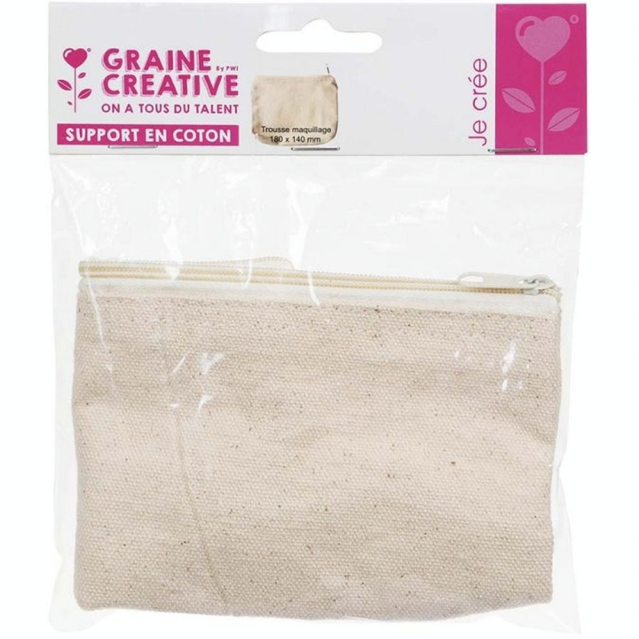 Trousse Maquillage Personnalisable 18 x 14 cm - Graine Créative - Rougier et Plé
