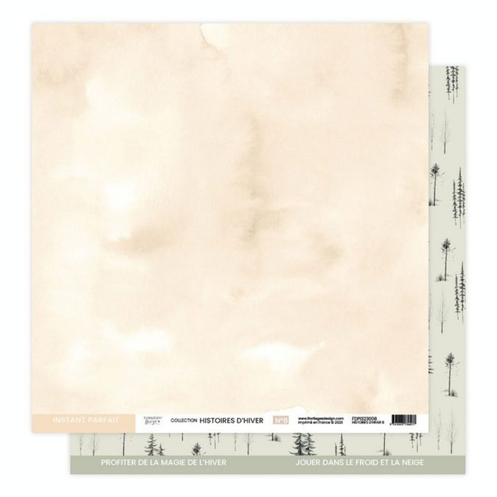 Histoires d'hiver Papier imprimé N°8 - Florilèges Design - Rougier et Plé
