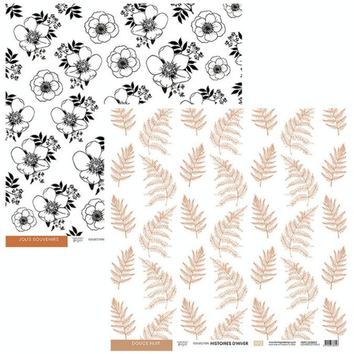 Histoires d'hiver Kit papier calque - Florilèges Design - Rougier et Plé