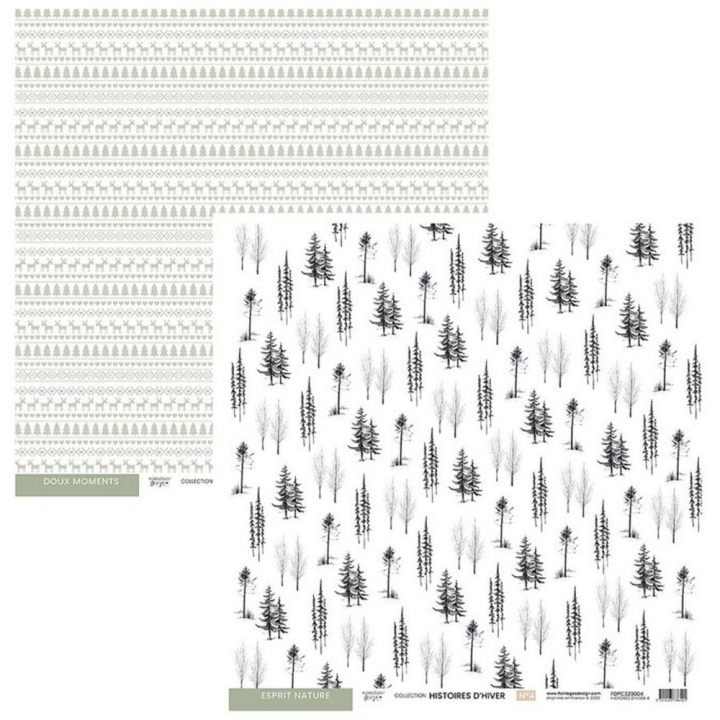 Histoires d'hiver Kit papier calque - Florilèges Design - Rougier et Plé