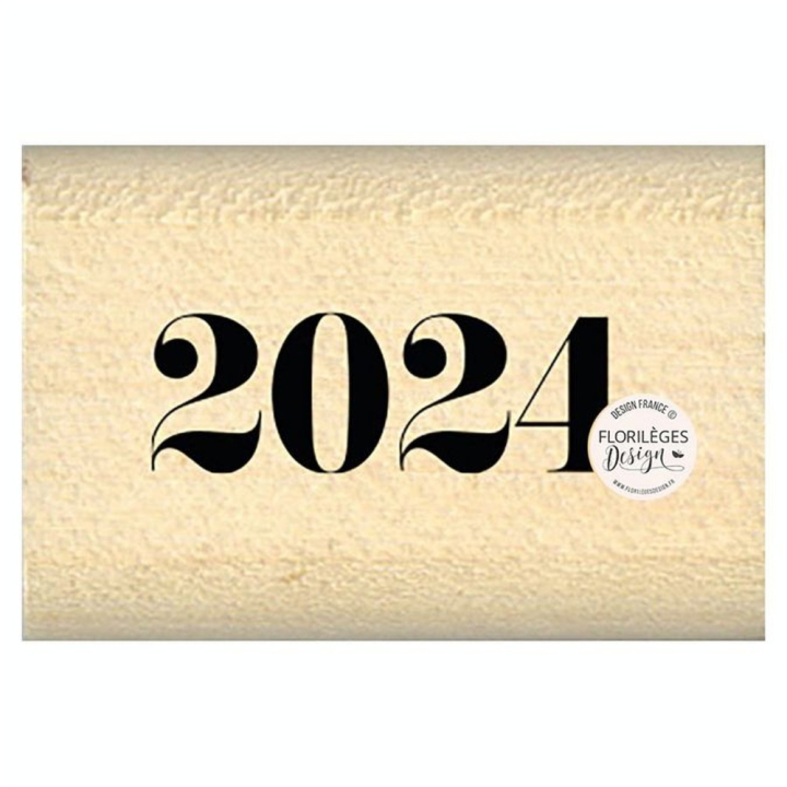 Tampon bois 2024 - Florilèges Design - Rougier et Plé