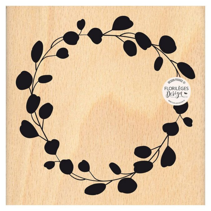 Tampon bois Couronne d'eucalyptus - Florilèges Design - Rougier et Plé