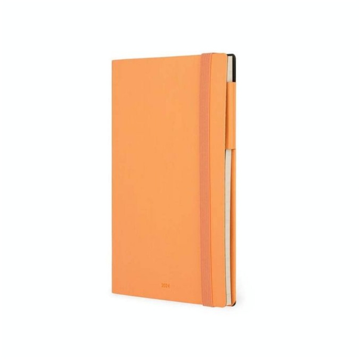 Agenda 2024 Semainier 12 x 18 cm Abricot - Legami - Rougier et Plé