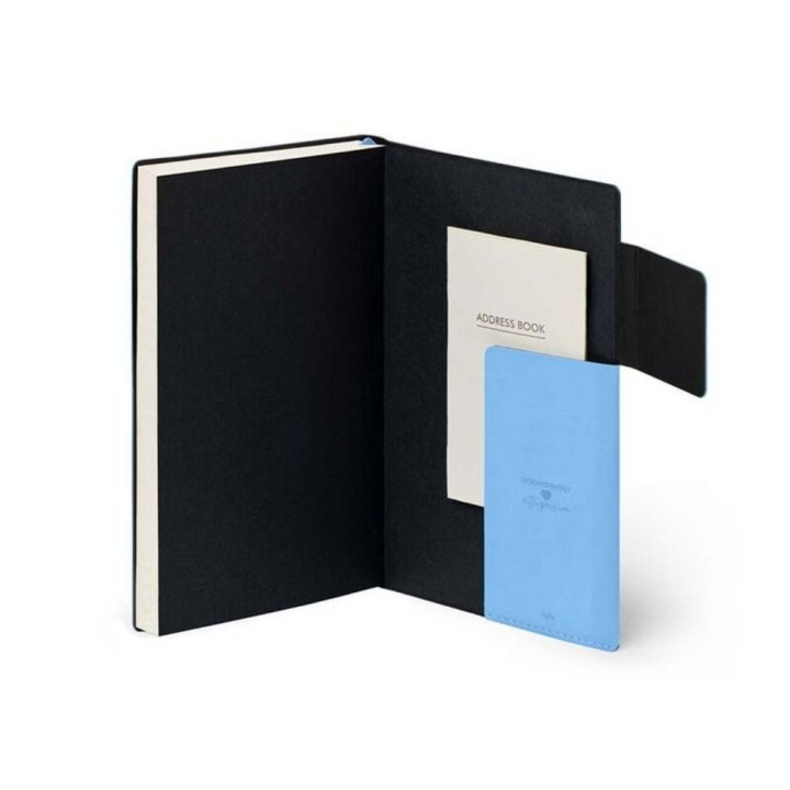 Agenda 2024 Semainier 12 x 18 cm Bleu Cristal - Legami - Rougier et Plé