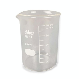 Bécher en verre Cosmétiques Maison 100 ml - Joli'Essence - Rougier et Plé