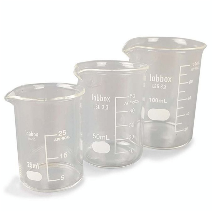 Bécher en verre Cosmétiques Maison 100 ml - Joli'Essence - Rougier et Plé