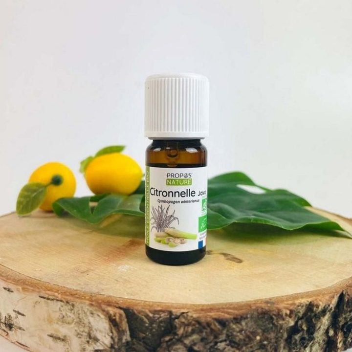 Huile Essentielle Citronnelle de Java Bio 10 ml - Joli'Essence - Rougier et Plé