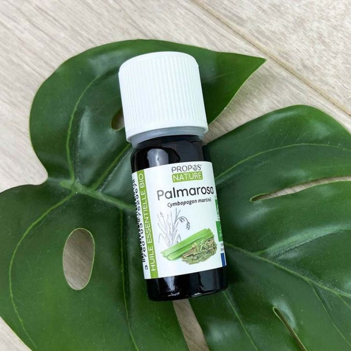 Huile Essentielle Palmarosa Bio 10 ml - Joli'Essence - Rougier et Plé