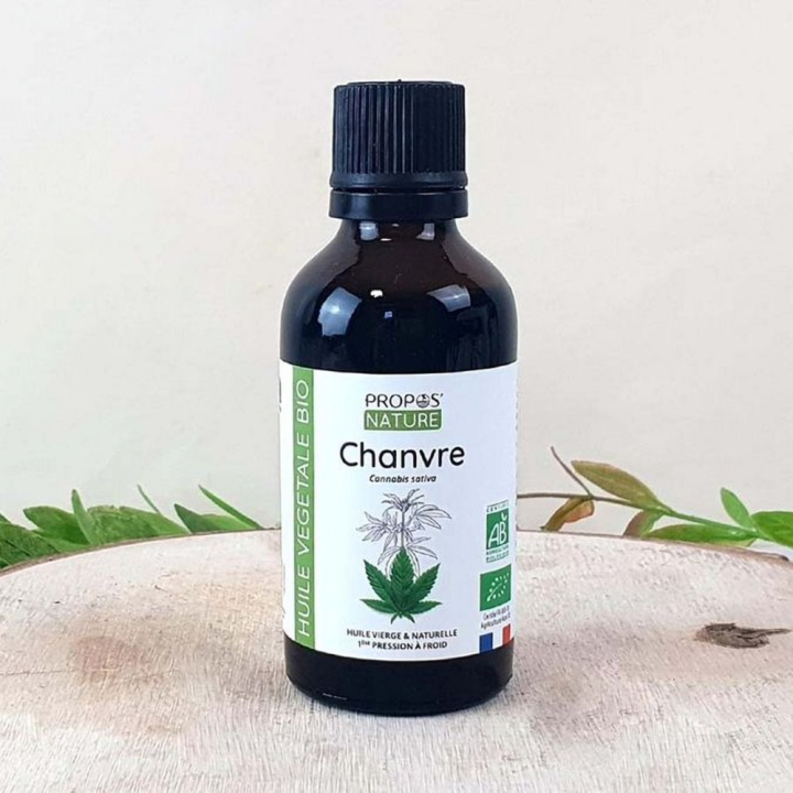 Huile Végétale Chanvre Bio 50 ml - Joli'Essence - Rougier et Plé