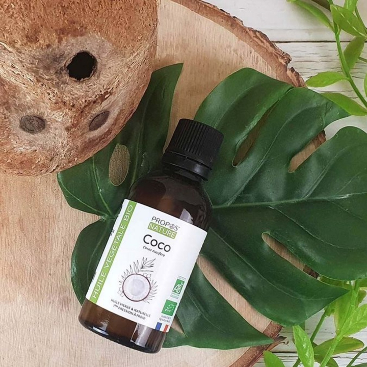 Huile Végétale Coco Vierge Bio 50 ml - Joli'Essence - Rougier et Plé