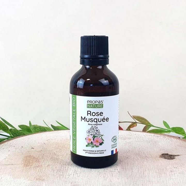 Huile Végétale Rose Musquée Bio 50 ml - Joli'Essence - Rougier et Plé