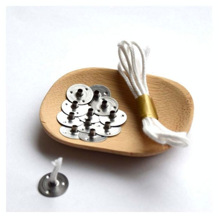 Mèches à Bougies et Supports 10 pcs - Joli'Essence - Rougier et Plé
