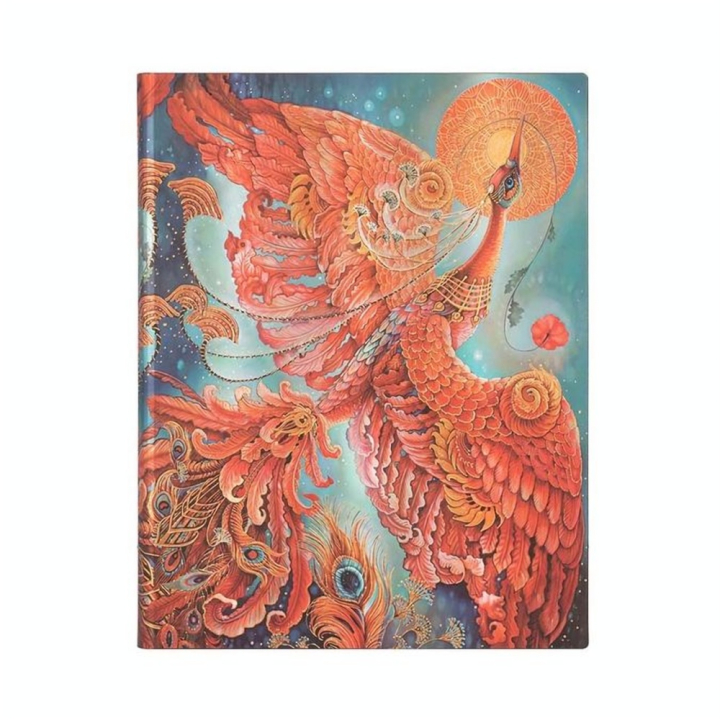 Carnet Souple 18 x 23 cm 176 p Ligné Oiseau de Feu - Paperblanks - Rougier et Plé