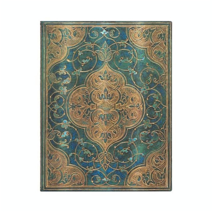 Carnet Souple 18 x 23 cm 176 p Uni Chroniques Turquoises - Paperblanks - Rougier et Plé