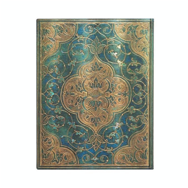 Carnet Souple 18 x 23 cm 176 p Uni Chroniques Turquoises - Paperblanks - Rougier et Plé