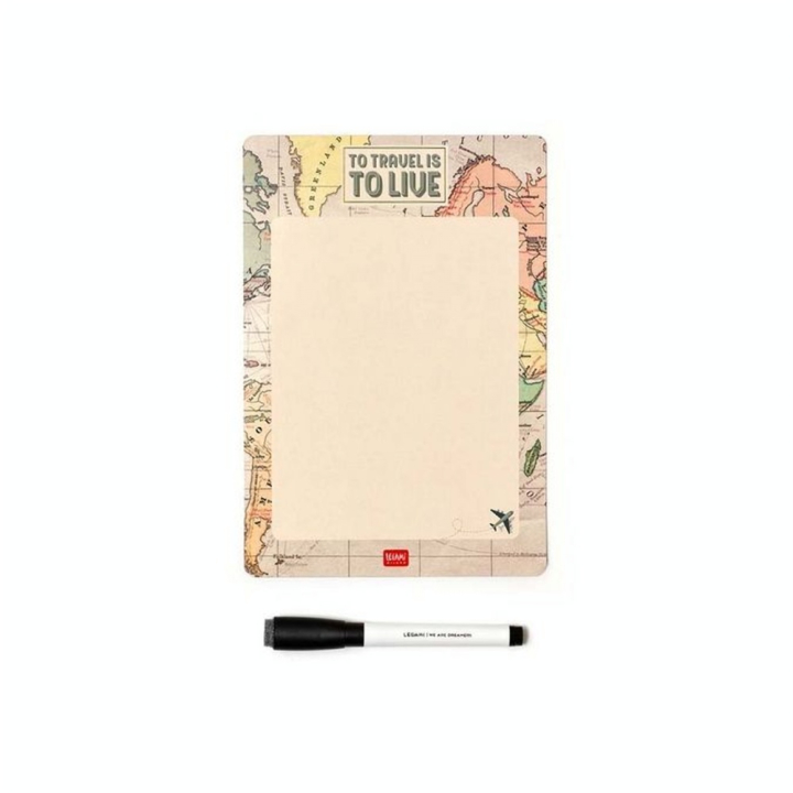 Tableau Magnétique 35 x 28.5 cm Voyage - Legami - Rougier et Plé