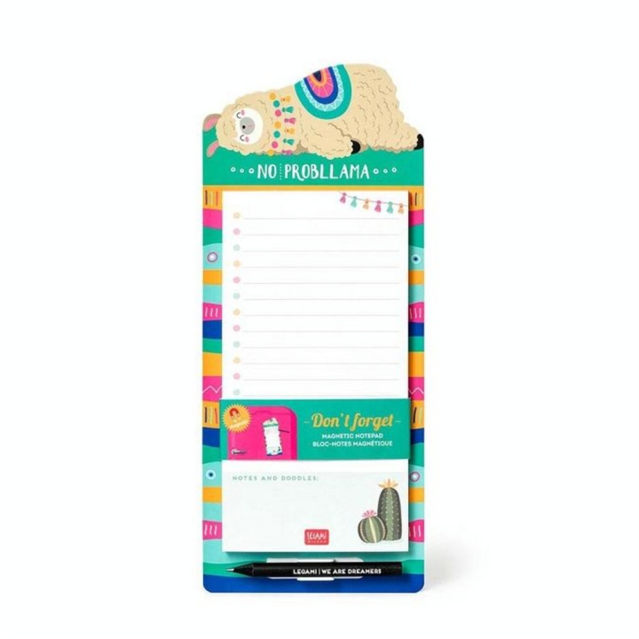 Bloc-Notes Magnétique 60 feuilles Lama - Legami - Rougier et Plé