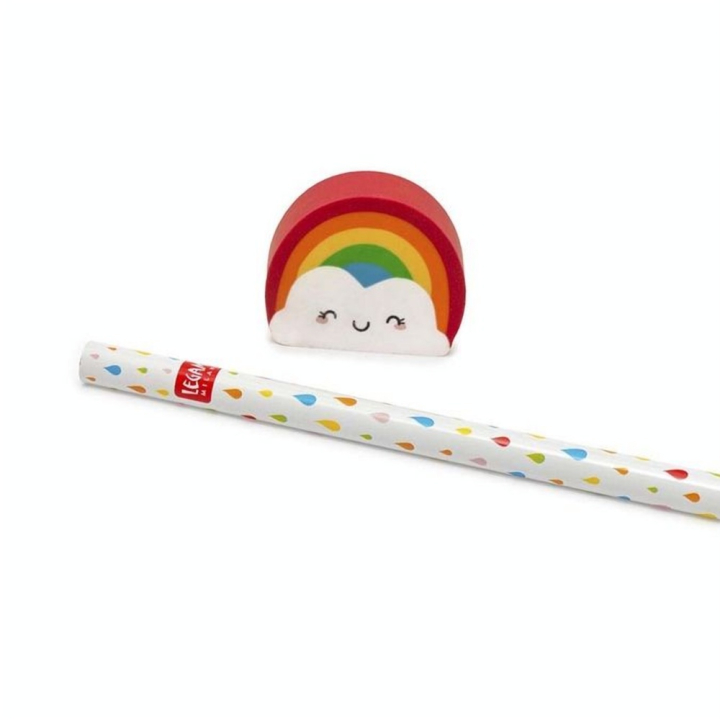Crayon avec Gomme Arc-en-ciel - Legami - Rougier et Plé