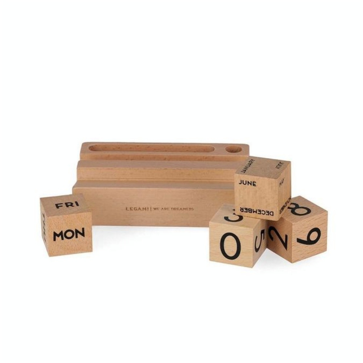Calendrier et Organisateur de Bureau en Bois - Legami - Rougier et Plé