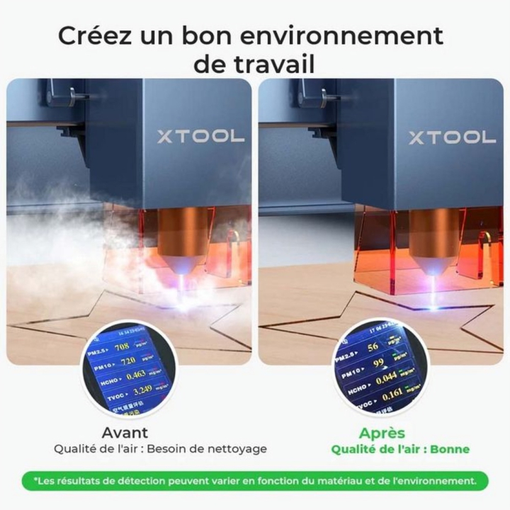 Purificateur de fumée 220V pour xTool - XTOOL - Rougier et Plé