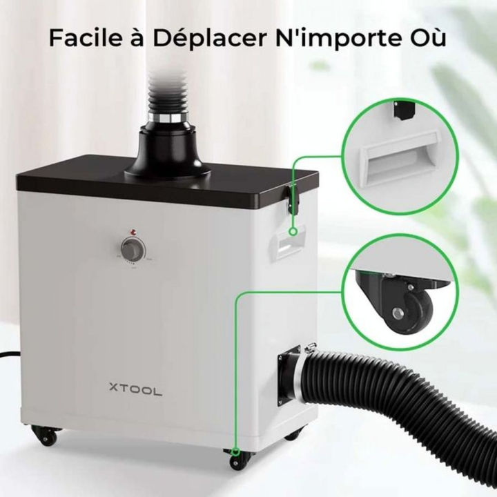 Purificateur de fumée 220V pour xTool - XTOOL - Rougier et Plé
