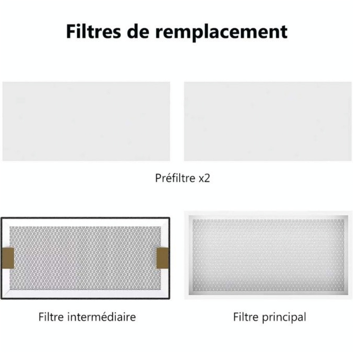 Filtres pour Purificateur de Fumée xTool - XTOOL - Rougier et Plé