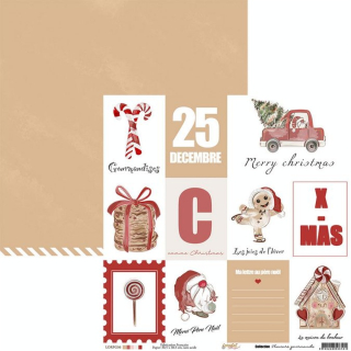 Plaisirs Gourmands Papier imprimé N°6 - Lorelai Design - Rougier et Plé
