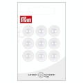 Bouton Polyester 14 mm 9 pcs Blanc - Prym - Rougier et Plé
