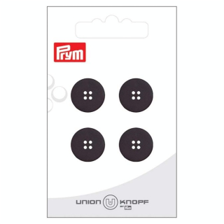 Bouton Polyester 15 mm 4 pcs Aspect Corne - Prym - Rougier et Plé