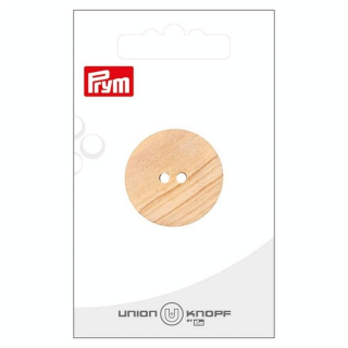 Boutons en bois 28 mm Beige - Prym - Rougier et Plé