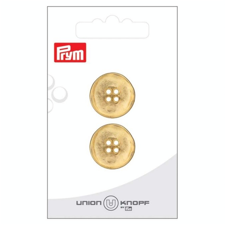 Bouton métal 20 mm 2 pcs Doré mat - Prym - Rougier et Plé