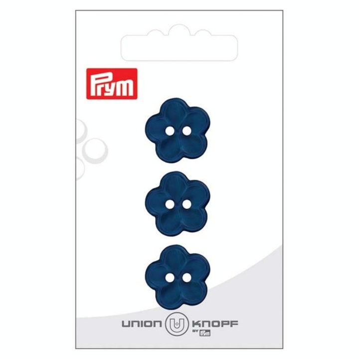 Bouton Polyester 18 mm 3 pcs Fleur - Prym - Rougier et Plé