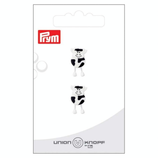 Bouton Polyester 18 mm 2 pcs Vache - Prym - Rougier et Plé