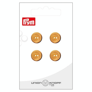 Bouton en bois 12 mm 4 pcs Beige - Prym - Rougier et Plé